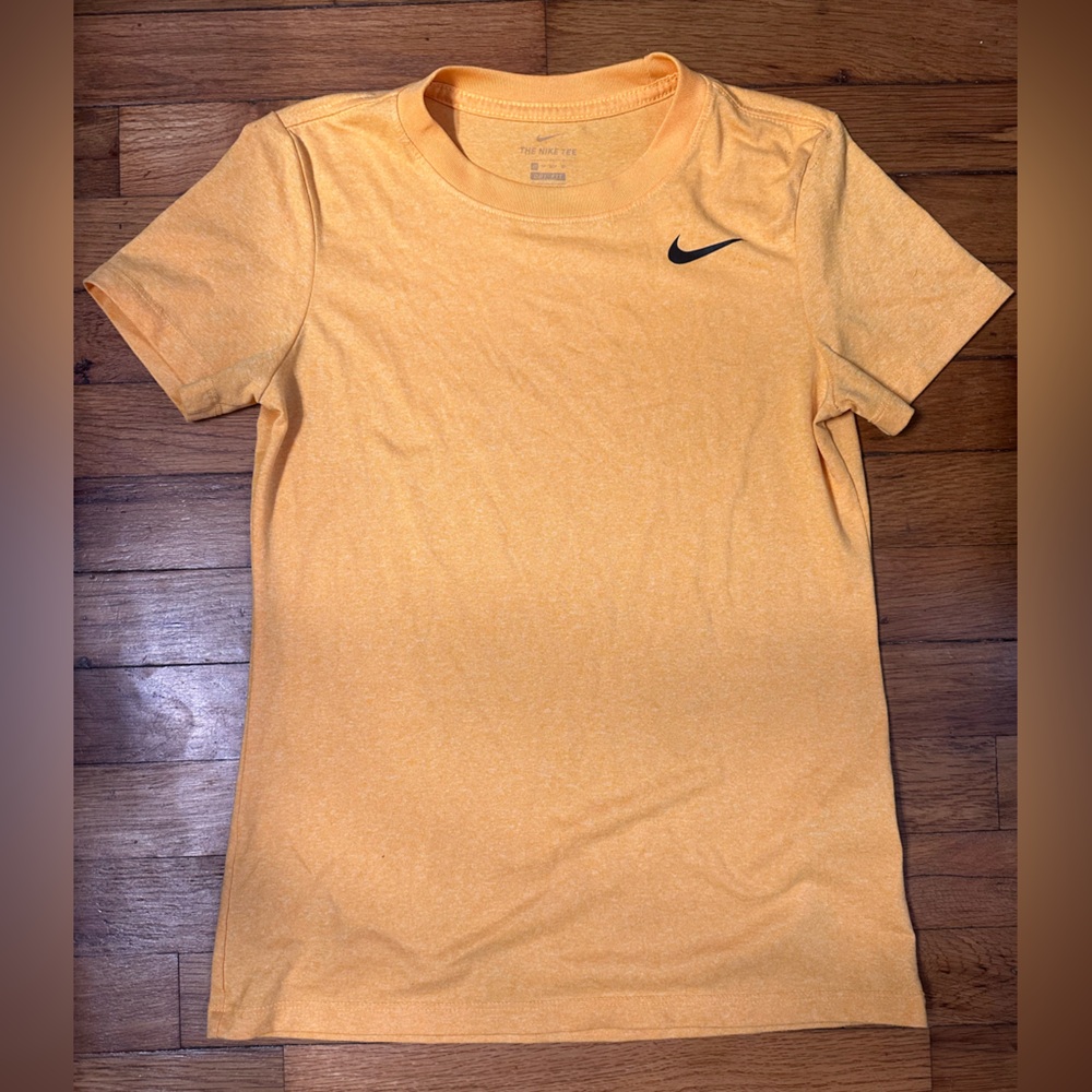 Nike Golden Tee with Black Swoosh